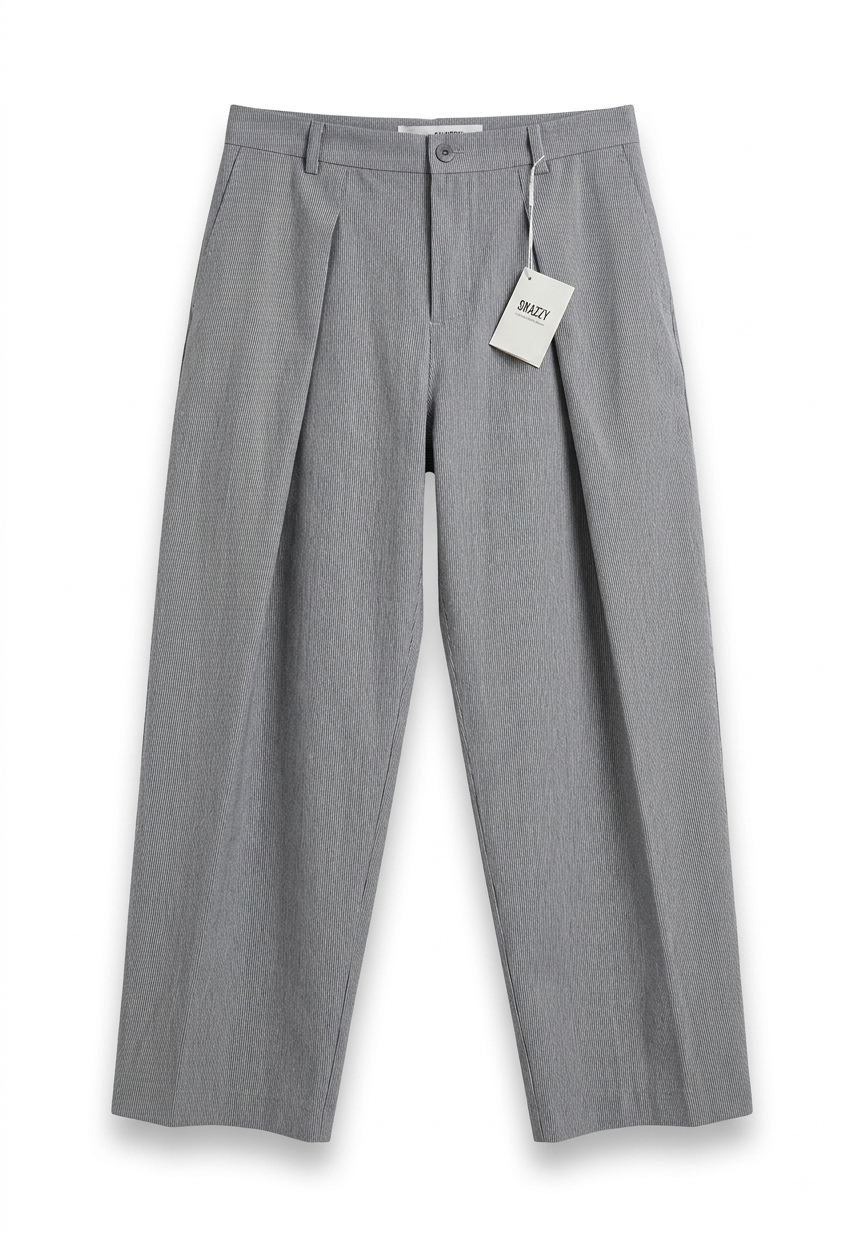 SNZ GRAY STRIPES PANTS 