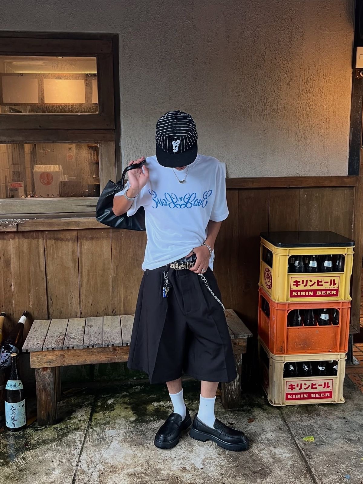 STRIPED CAP J