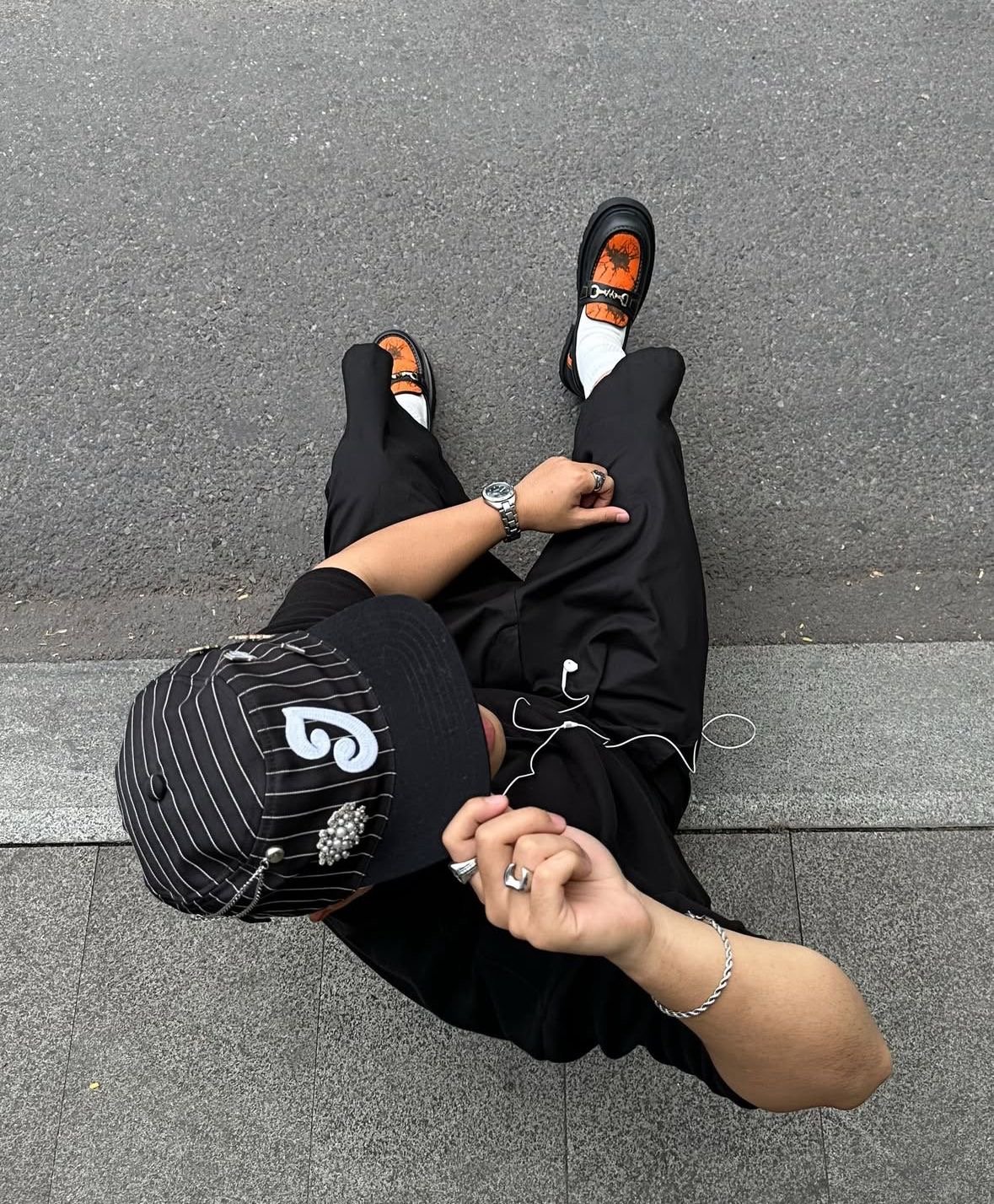 STRIPED CAP J