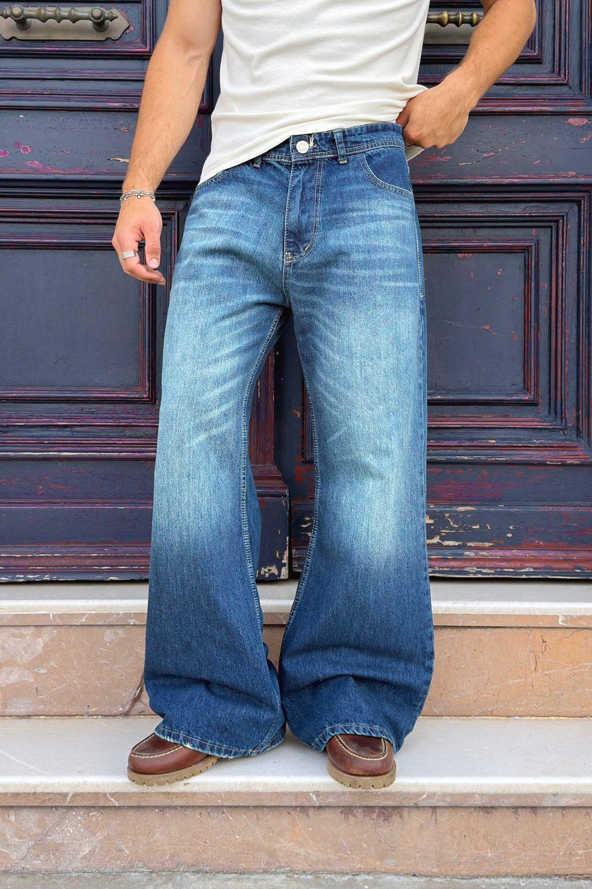 ROCKSTAR BLUE BOOTCUT JEAN