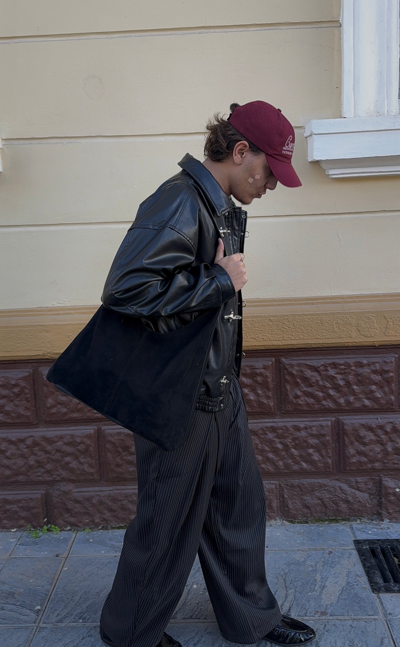 GG 3METAL LEATHER JACKET