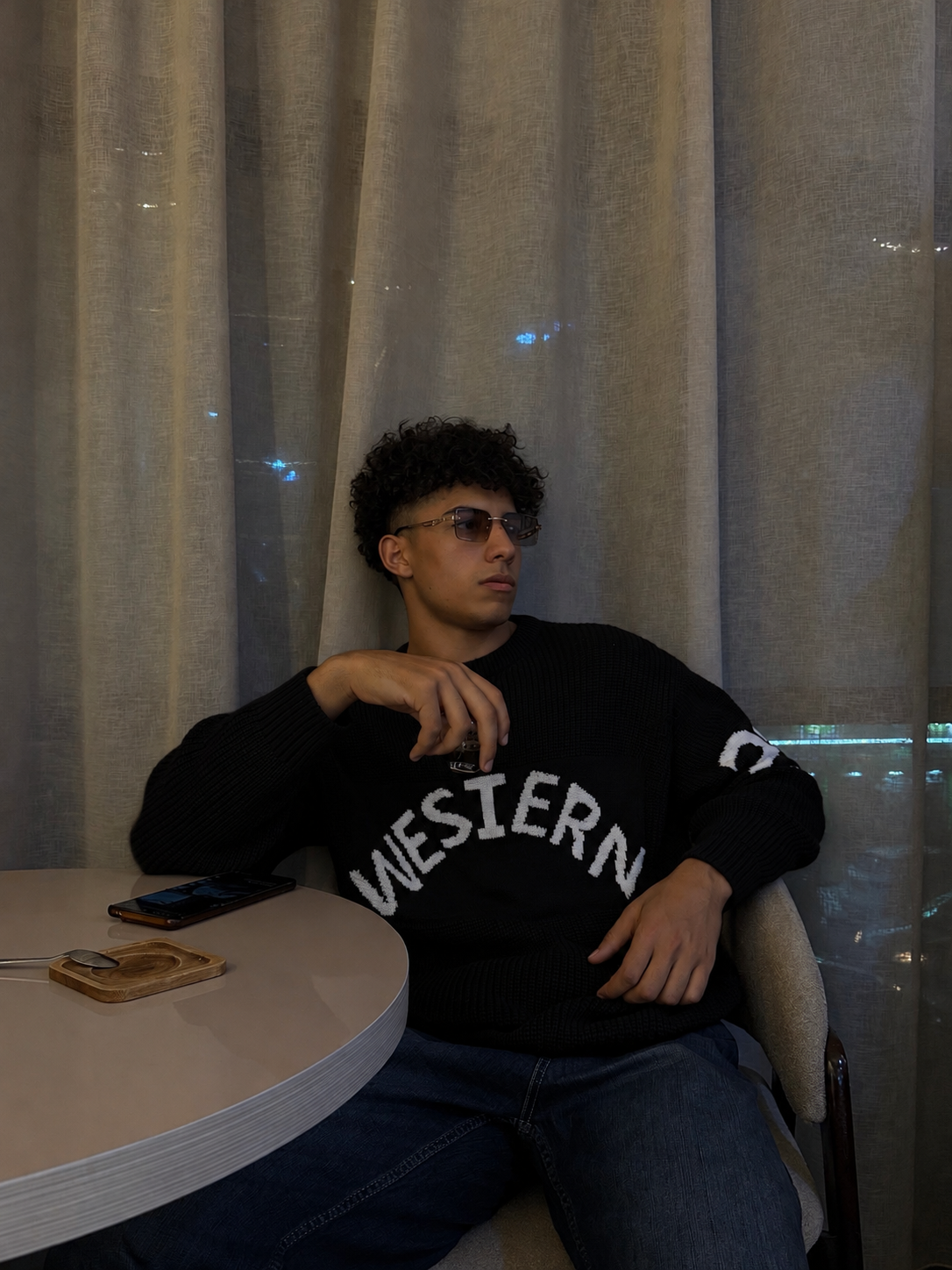 WESTERN KNIT SWEATER