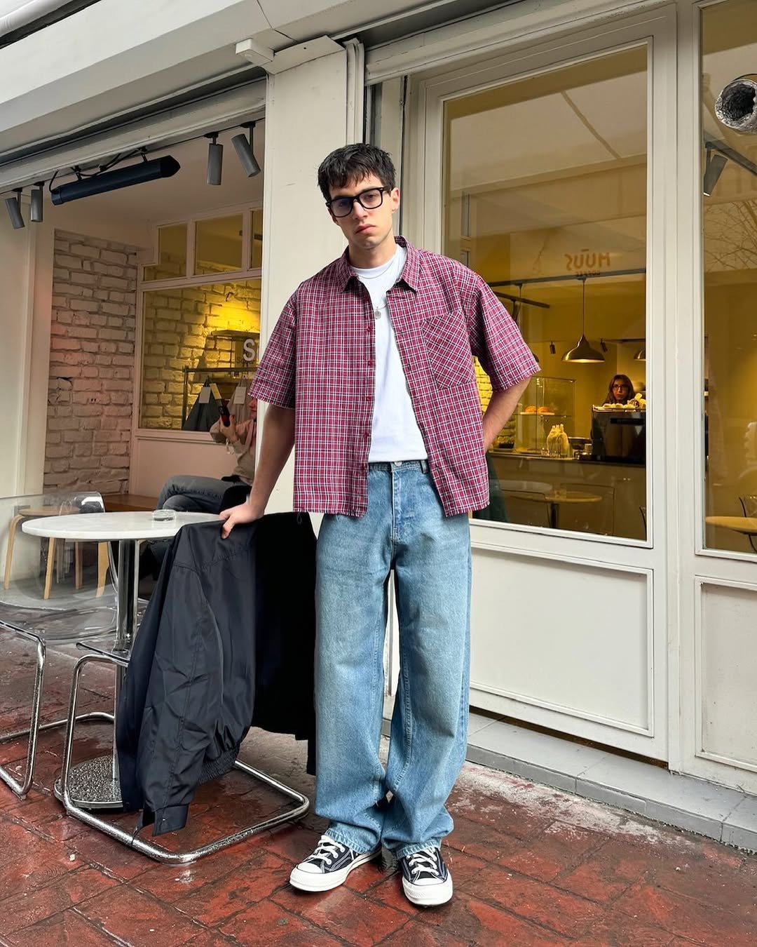 Fading Detailed Blue Extra Baggy Jean PO