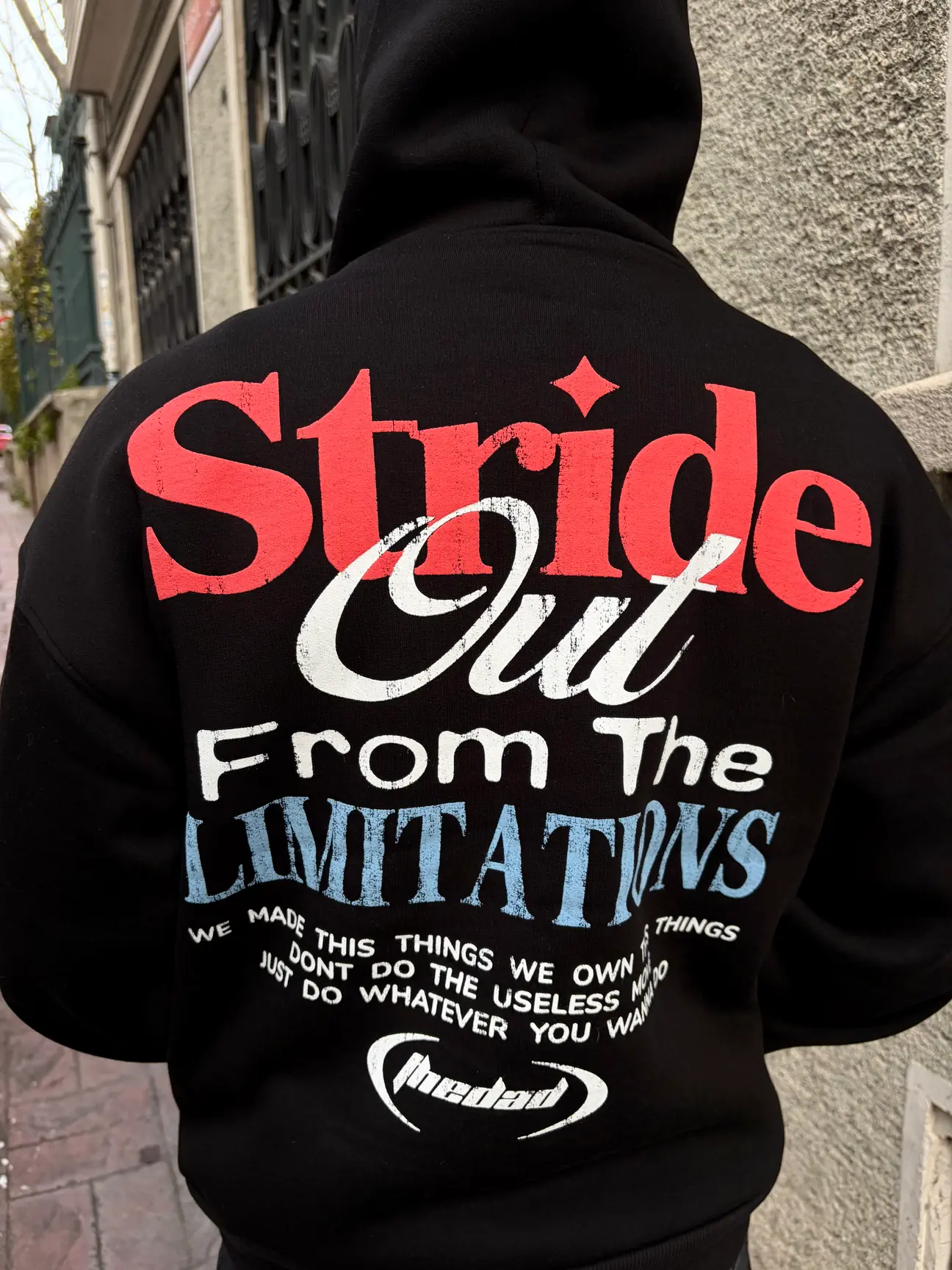 Black Limitation hoodie