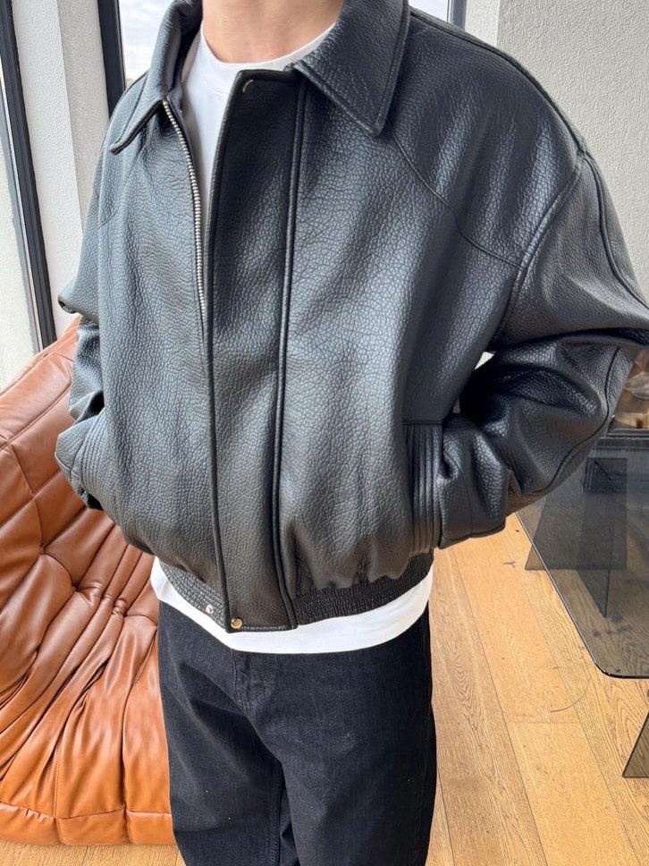 Viral leather jacket