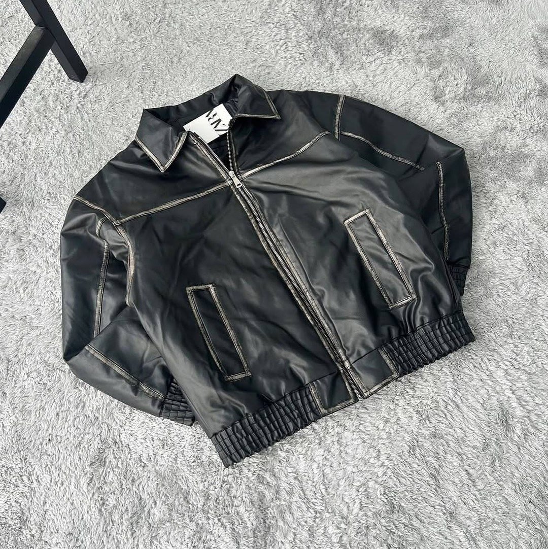 Vintage leather jacket