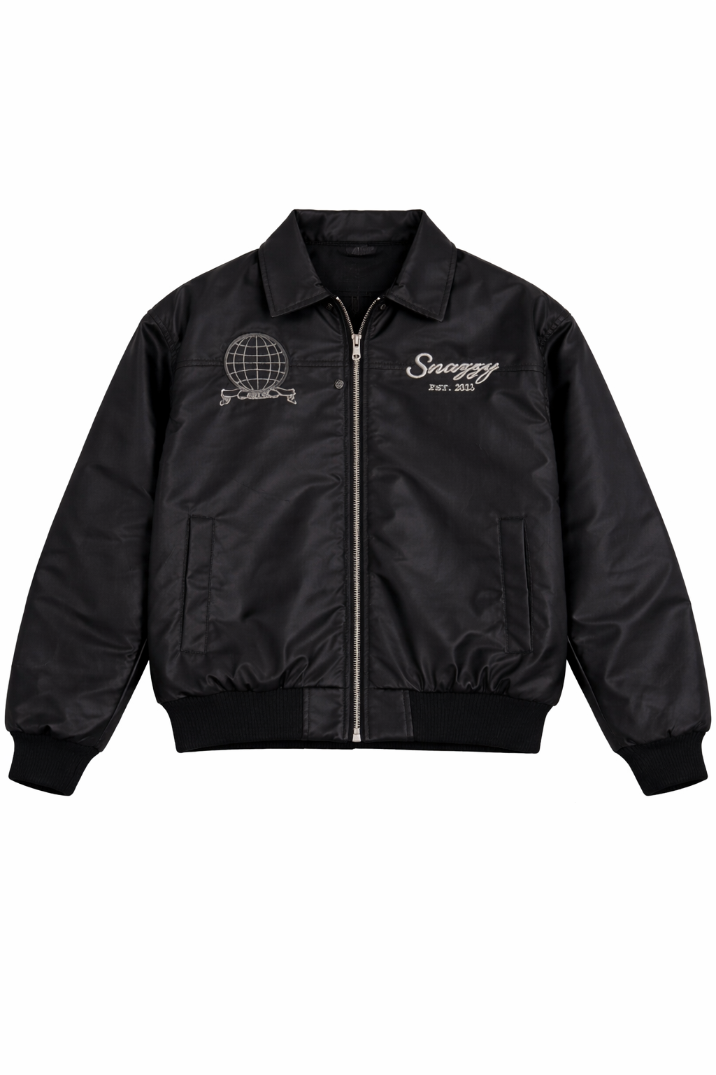 Snazzy leather jacket