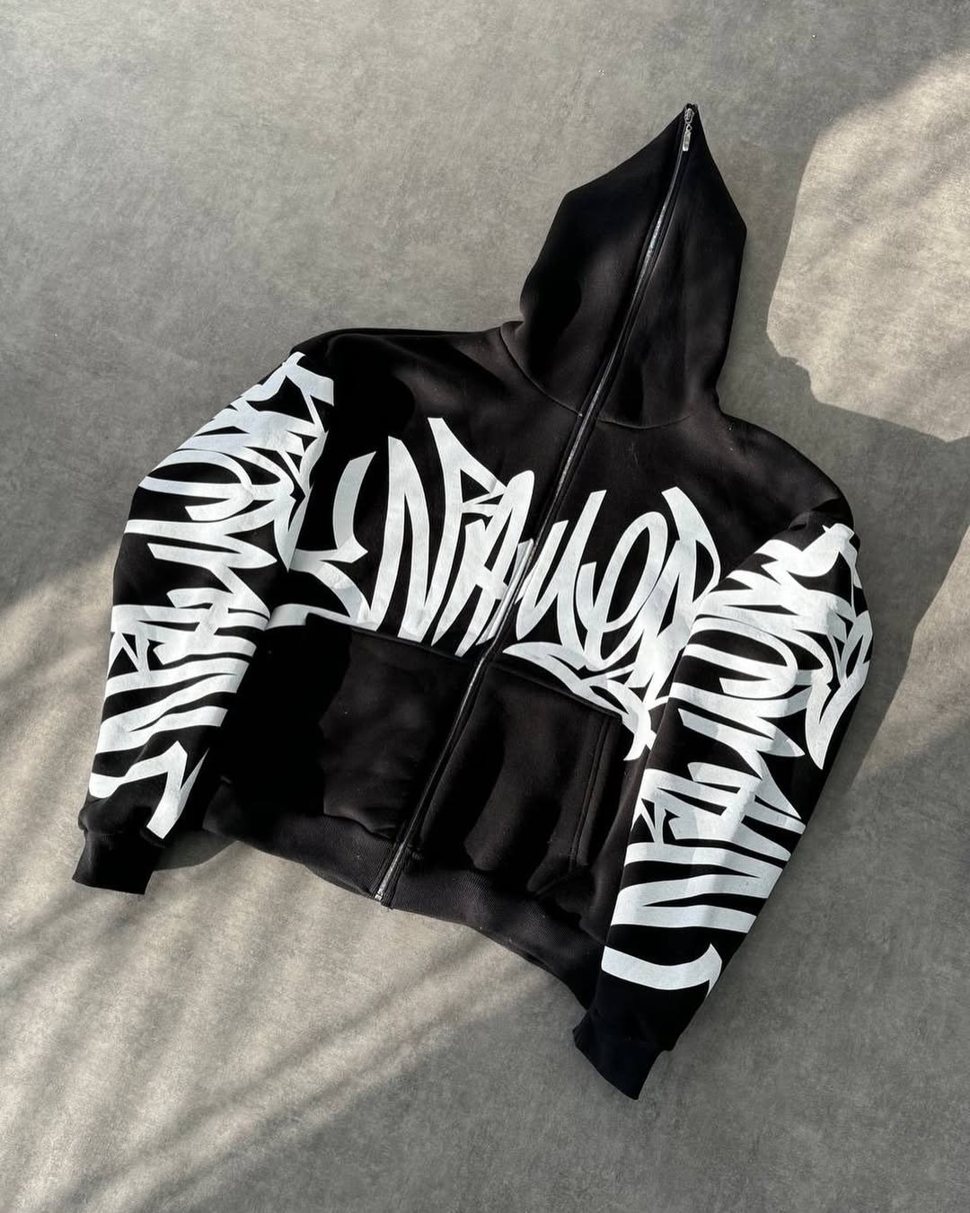 Ninja zipper hoodie