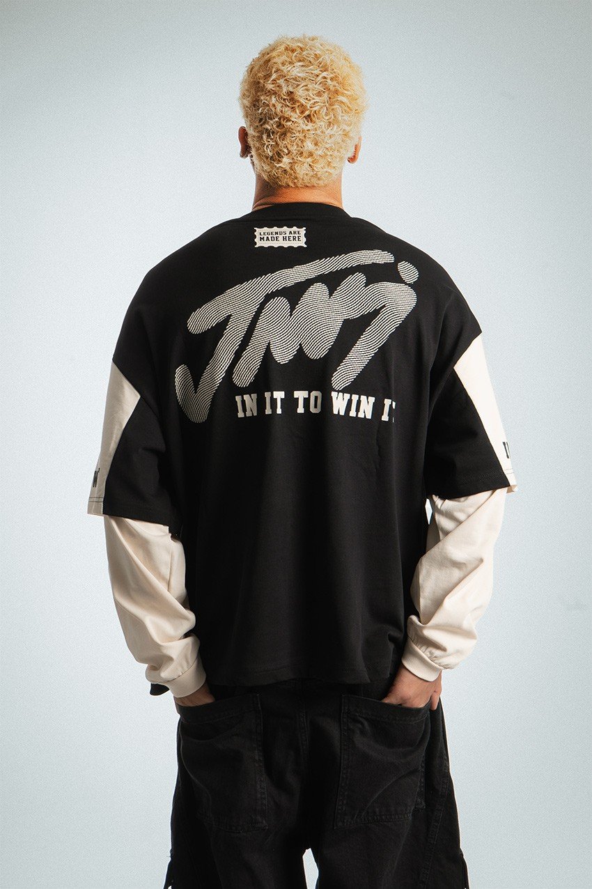 83 attached sleeves sweatshirt