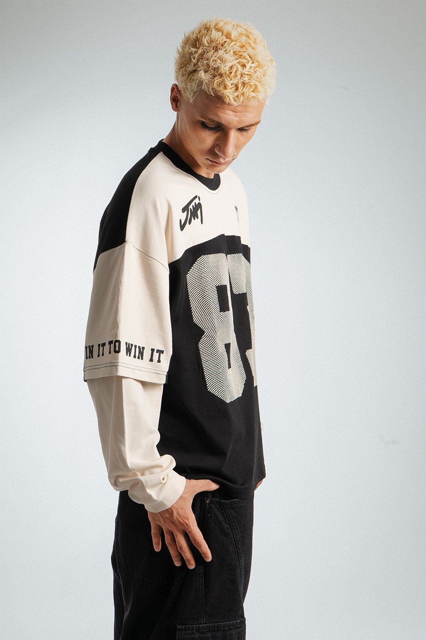 83 attached sleeves sweatshirt