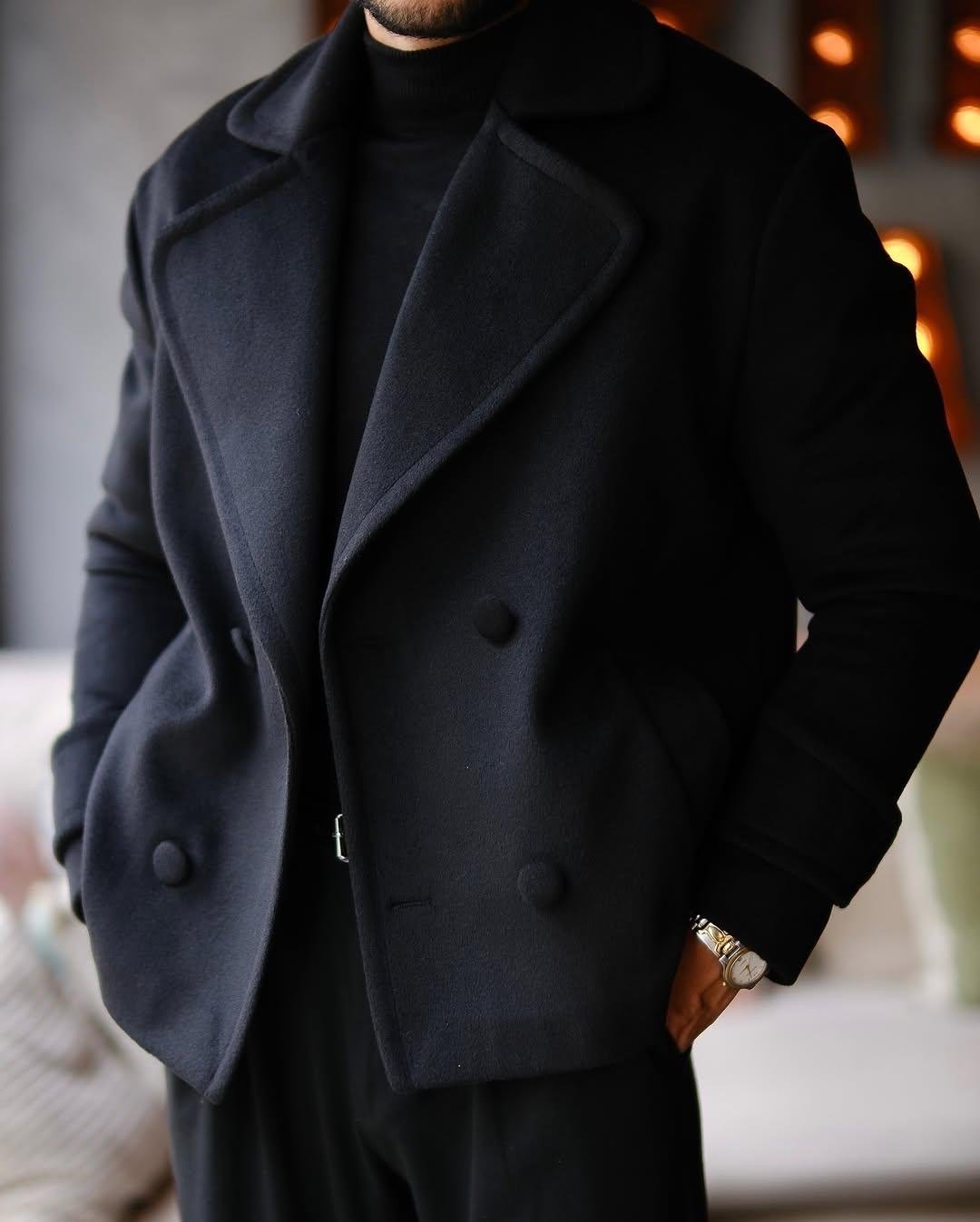 Cropped coat