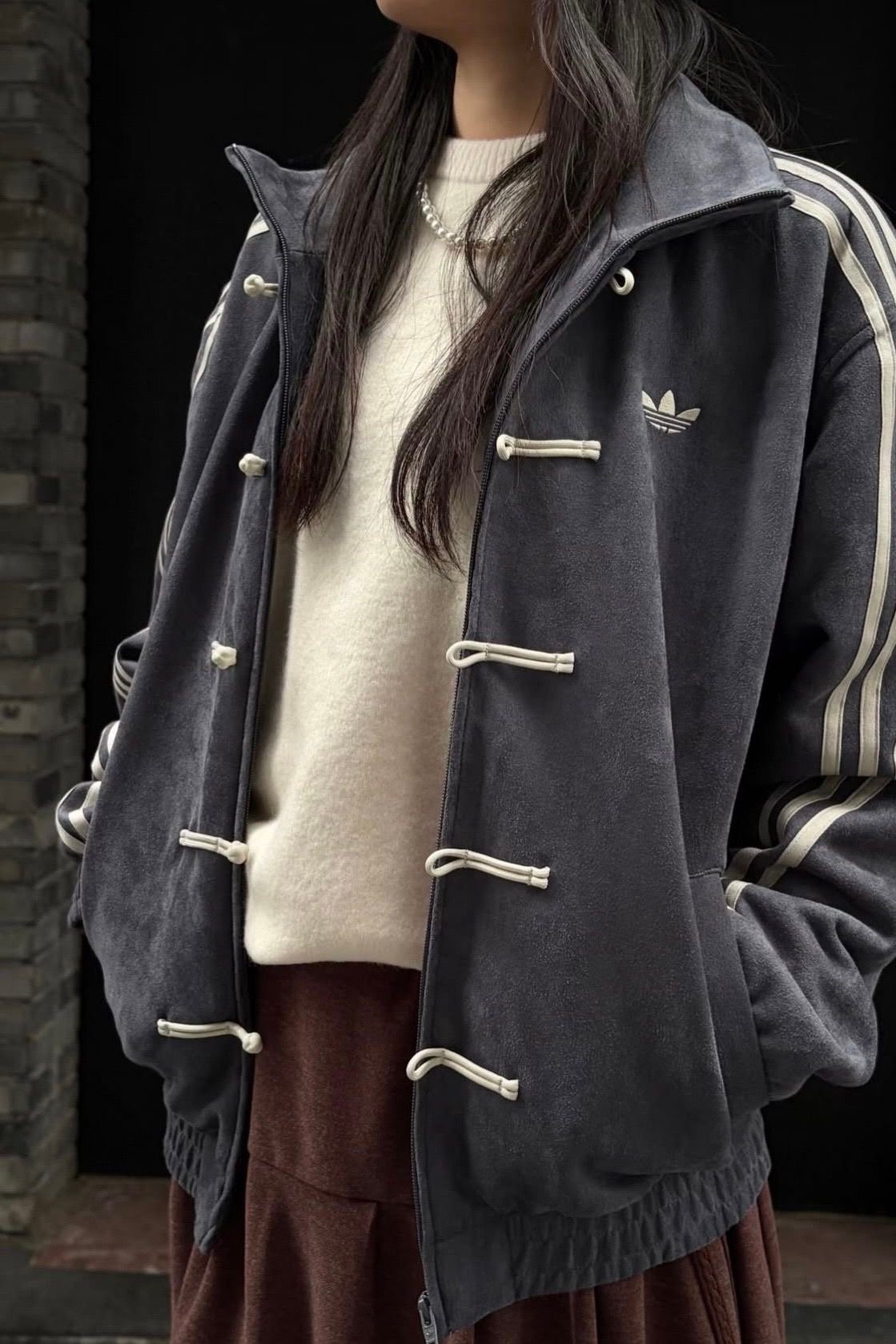 Dark gray Chinese New Year Jacket