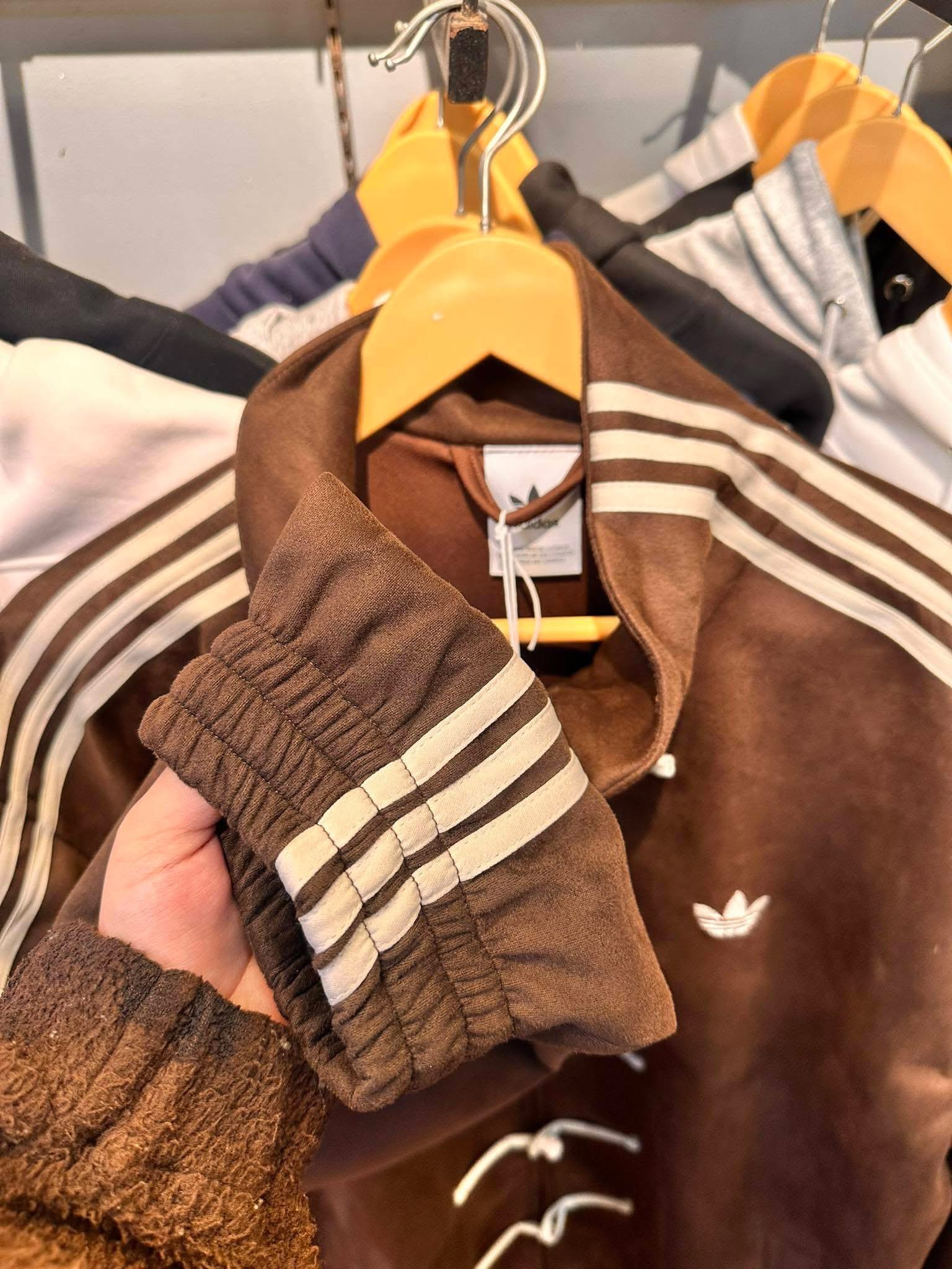 Brown Adidas Chinese New Year Jacket