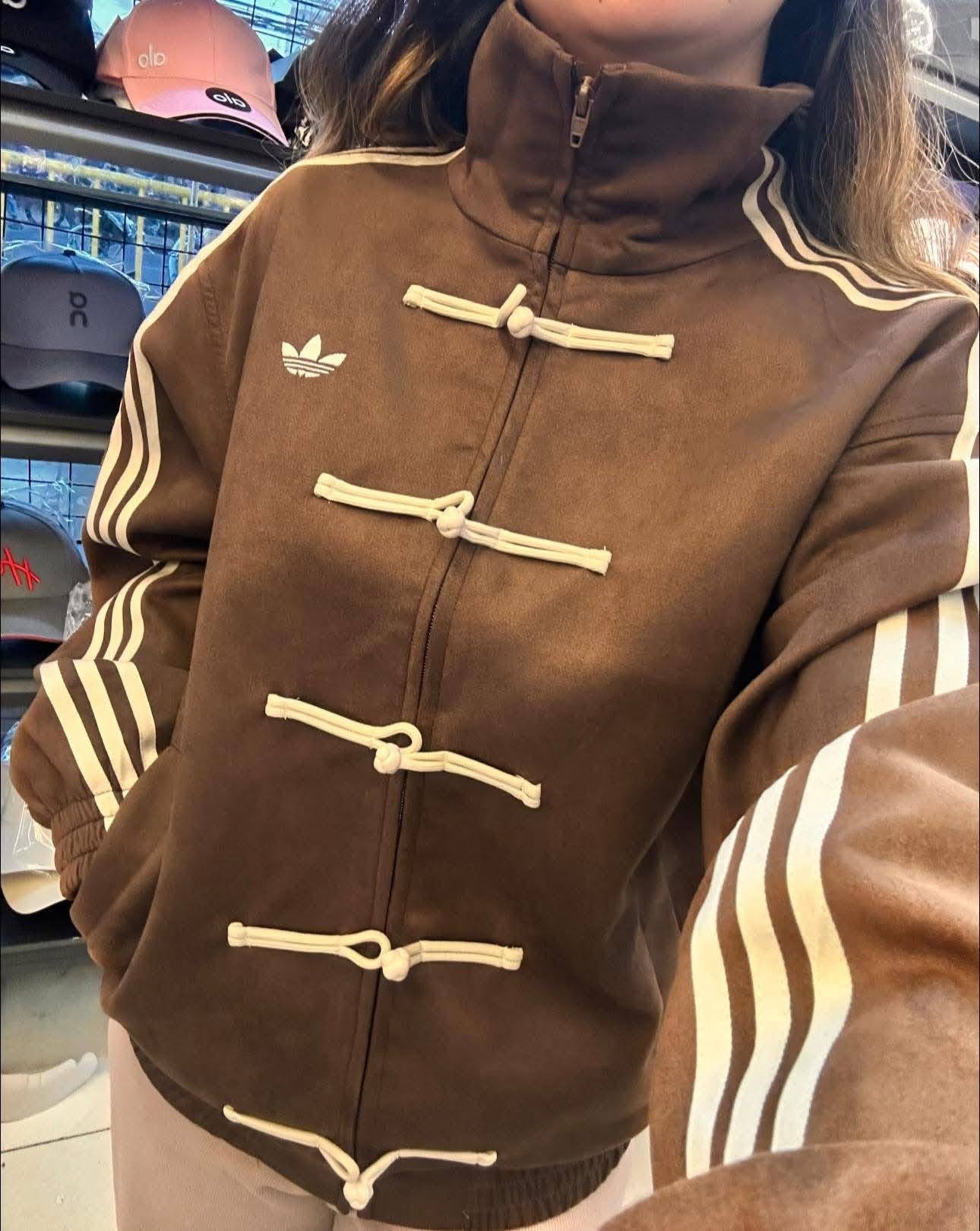 Brown Adidas Chinese New Year Jacket