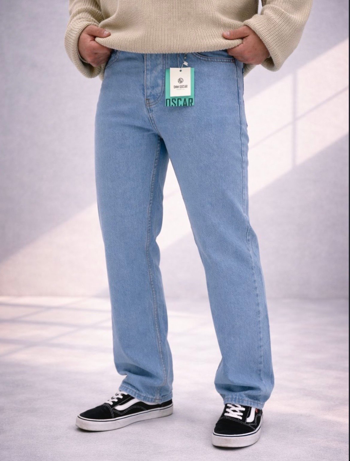 Denim oscar bleu ciel