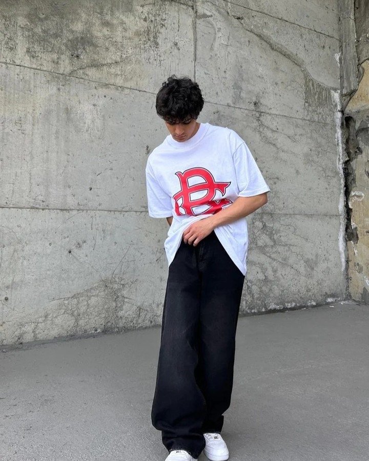 Full Black Extra Baggy Jean PO