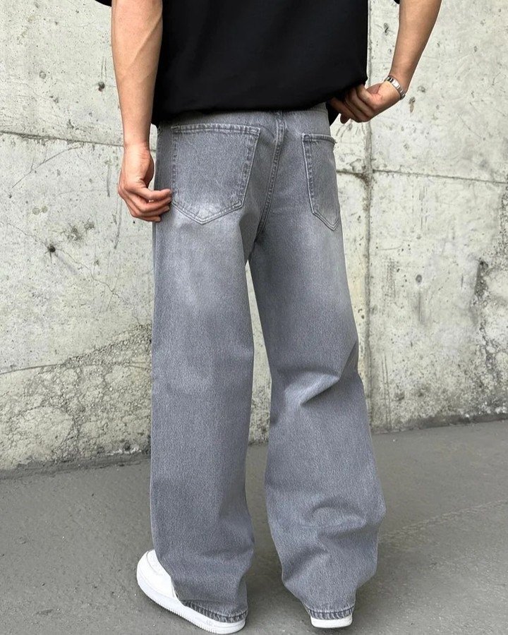 Baggy Jean PO gris Clair