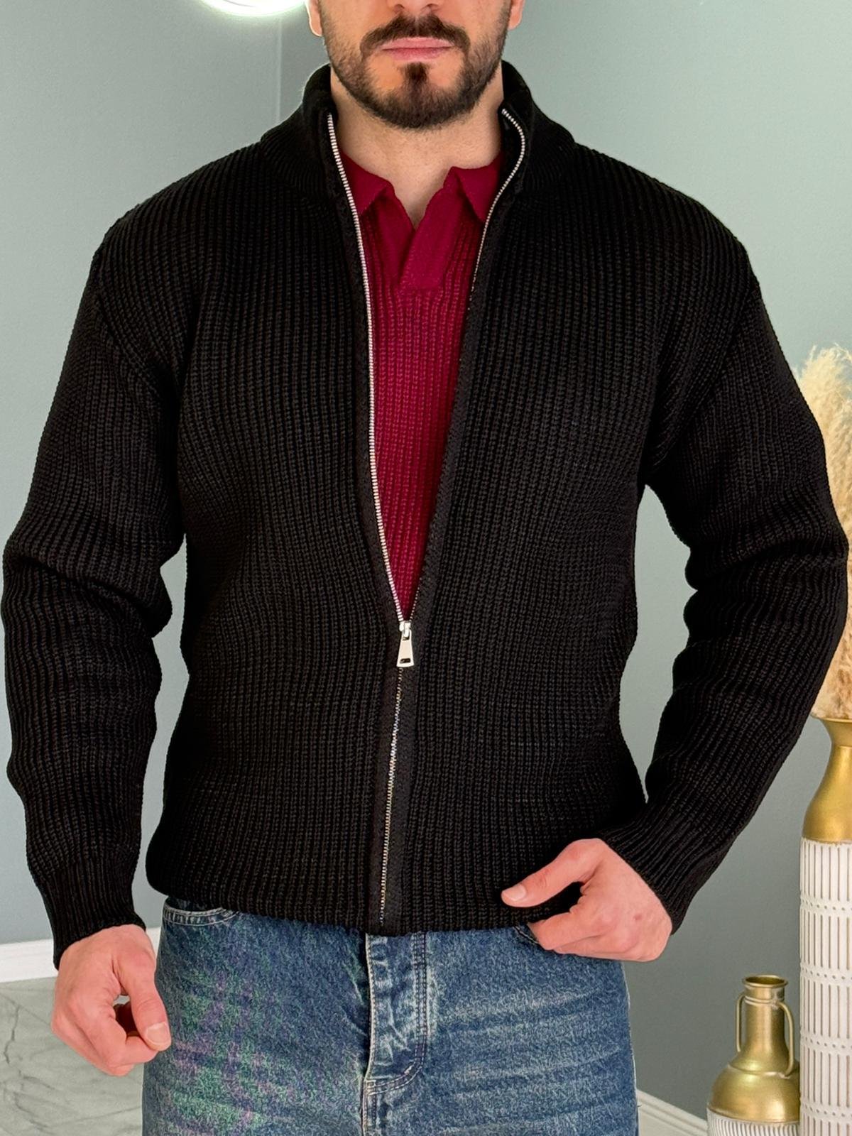 Knitted jacket