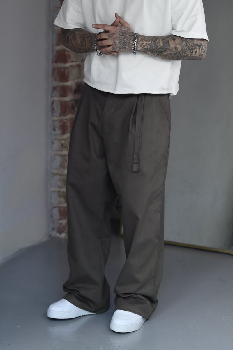 Haki ultra wide leg pant