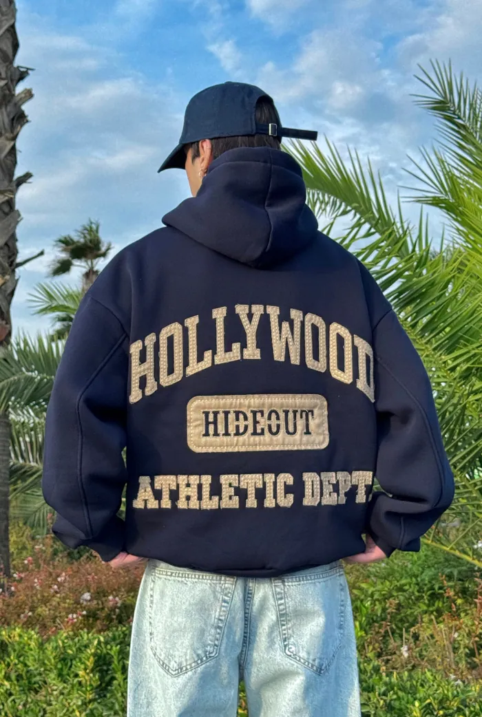 Blue Hollywood hoodie