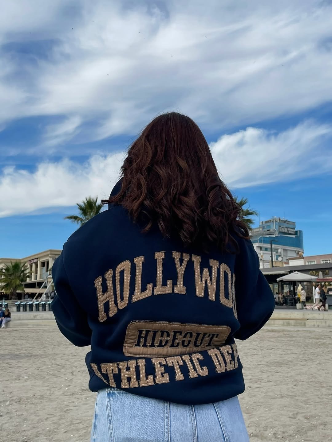 Blue Hollywood hoodie