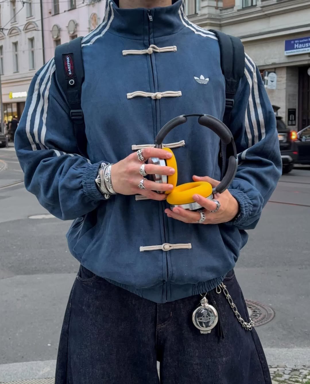 Chinese New Year Jacket bleu