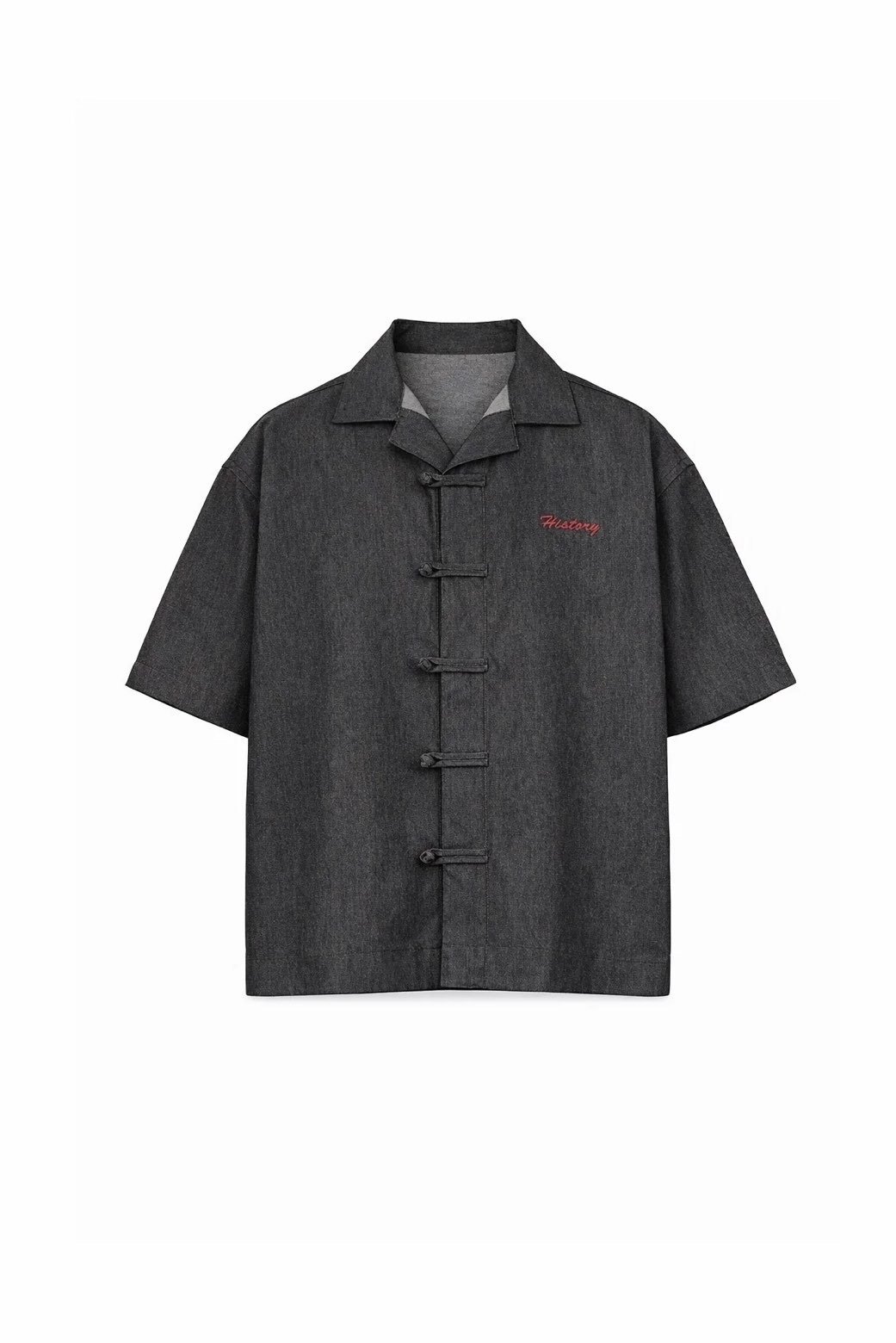 Gray Chinese shirt