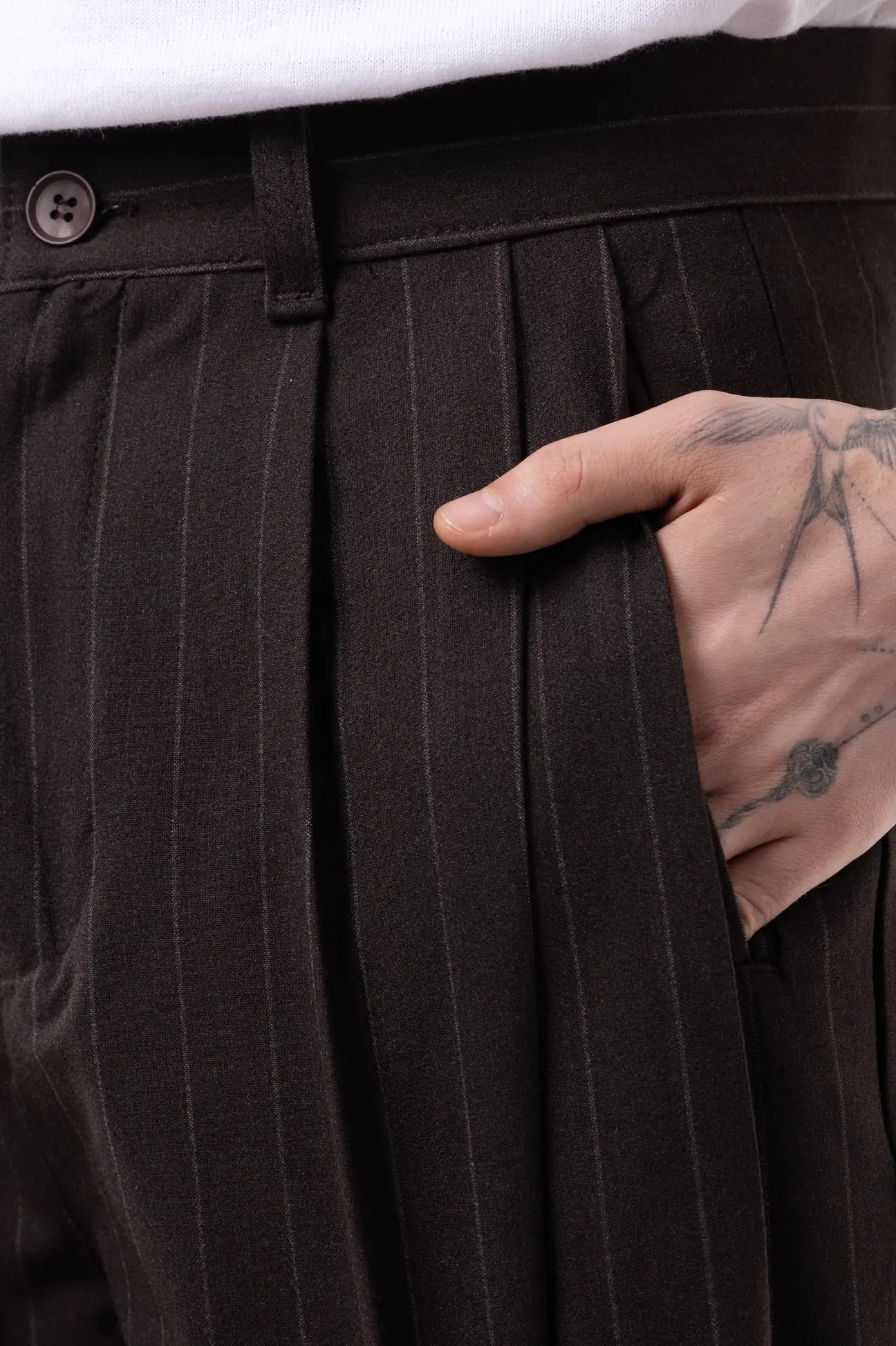 Extra baggy stripe pant