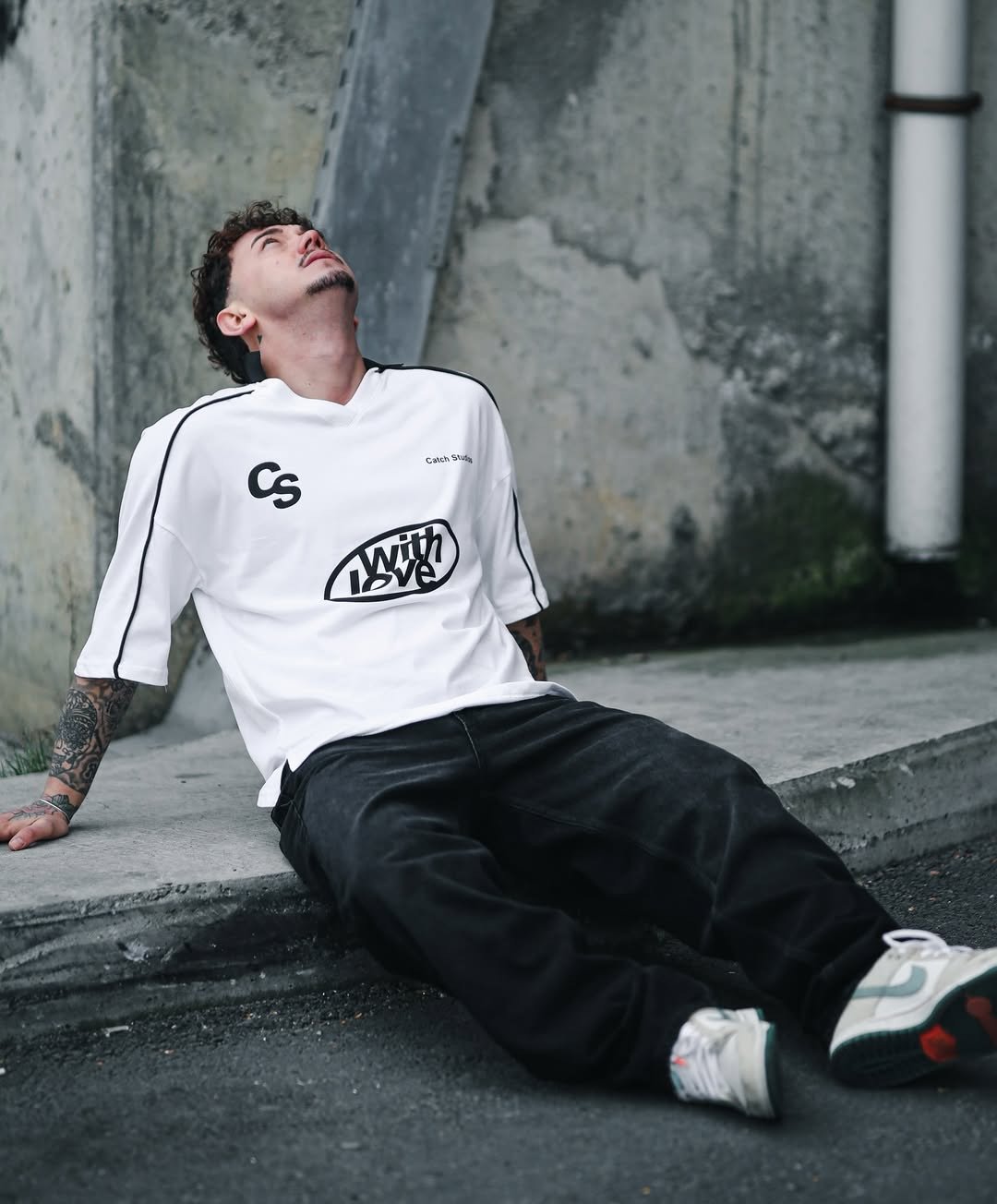 With love Tshirt white