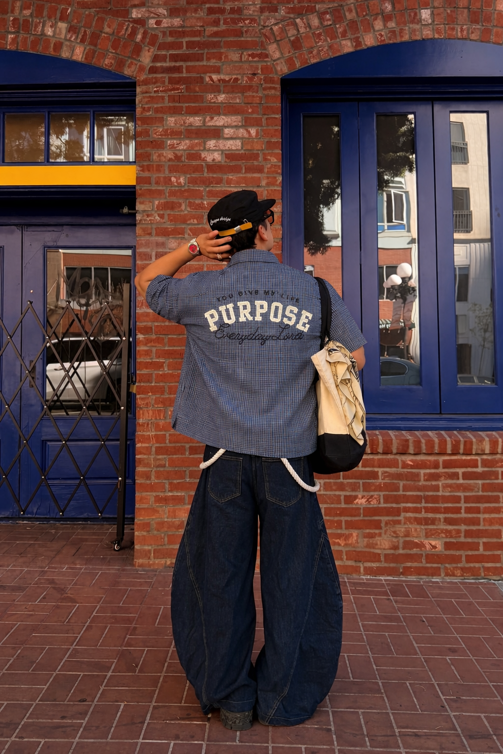 Purpose cropped Shirt