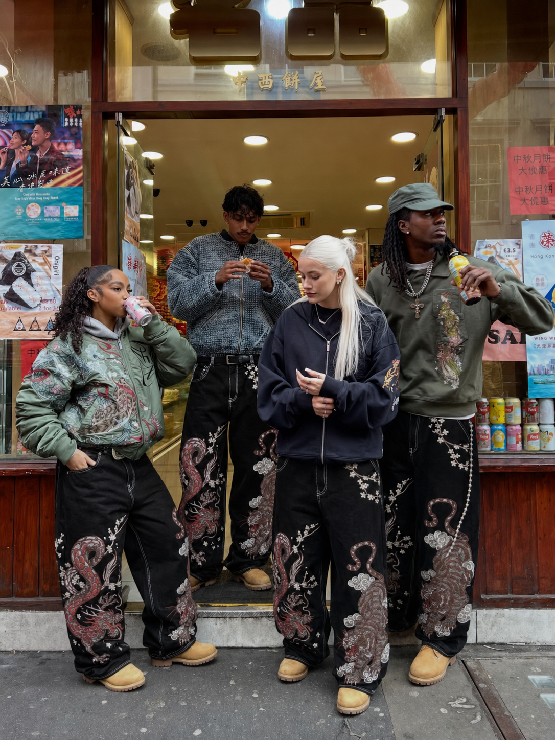 Yakuza wide leg jean