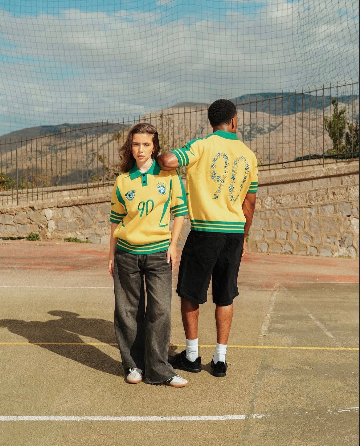 BRAZIL KNITTED TSHIRT