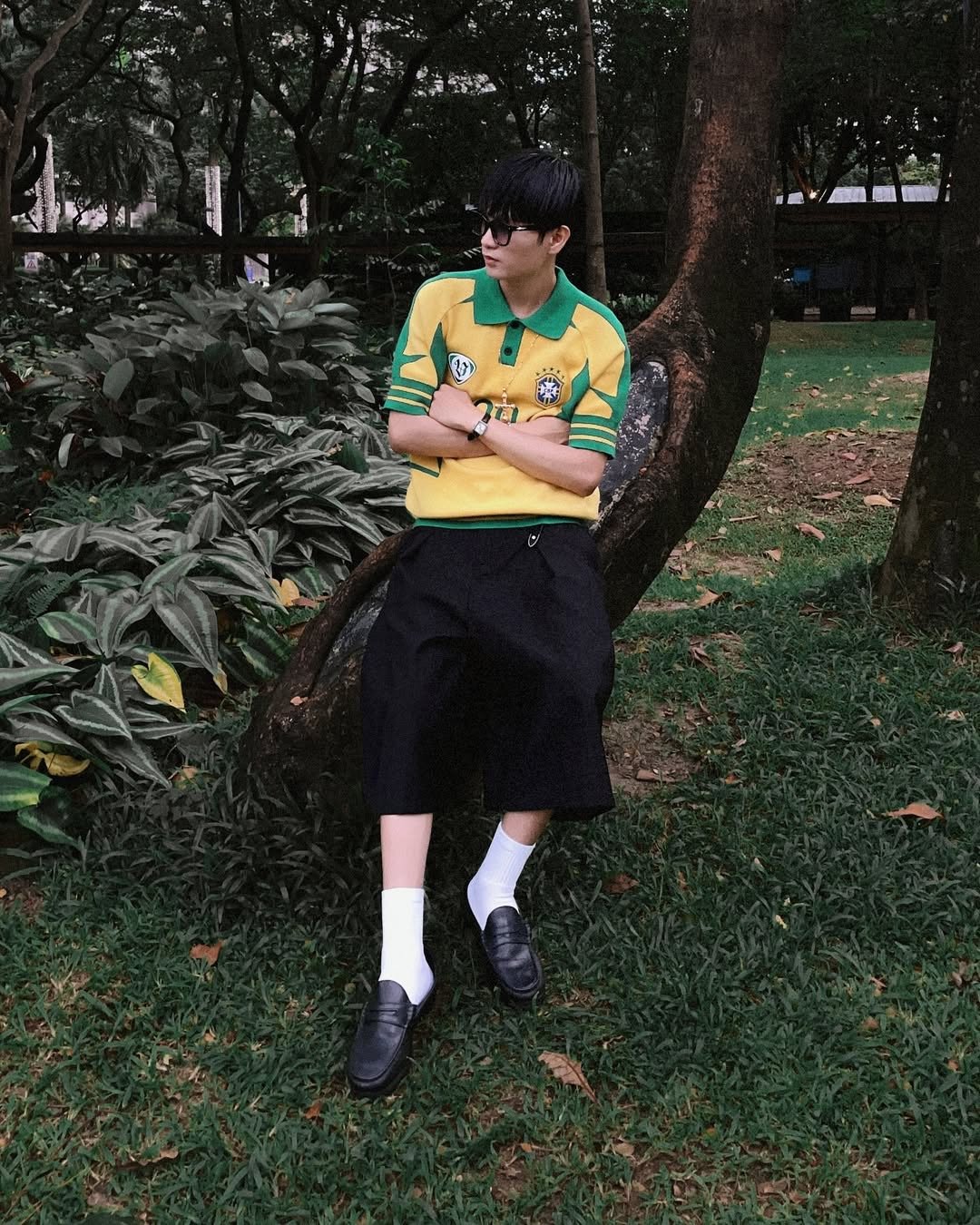 BRAZIL KNITTED TSHIRT