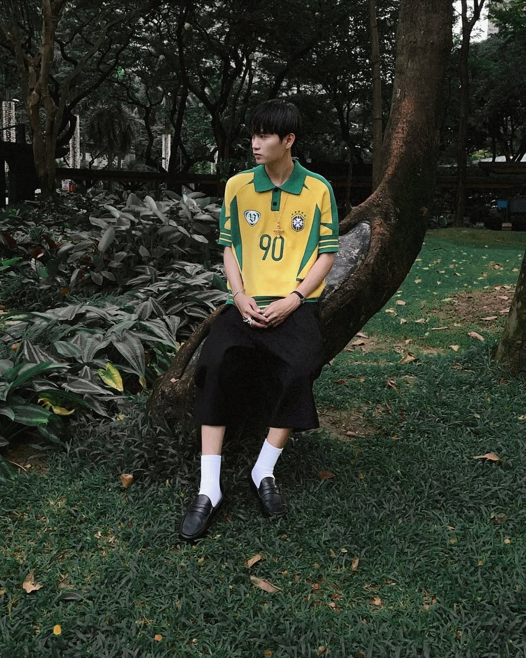 BRAZIL KNITTED TSHIRT
