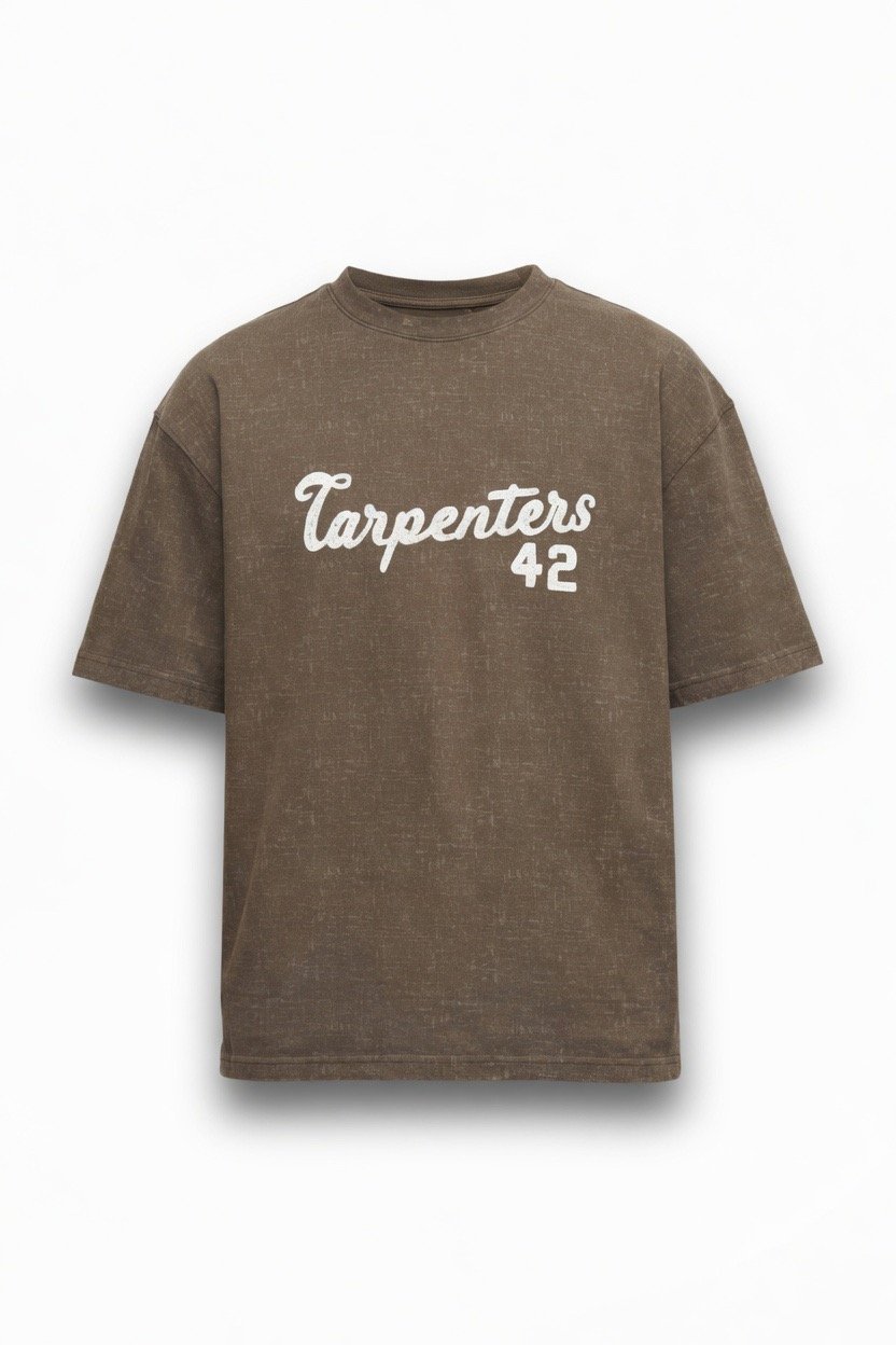 Brown Carpenters 42 CROPPED t-shirt