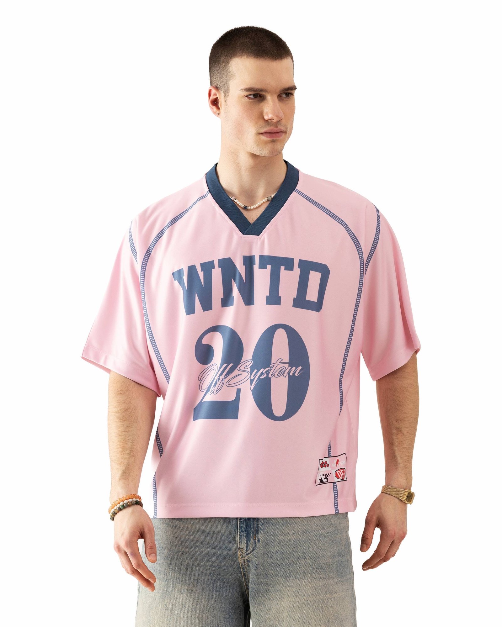 PINK WNTD 20 JERSEY