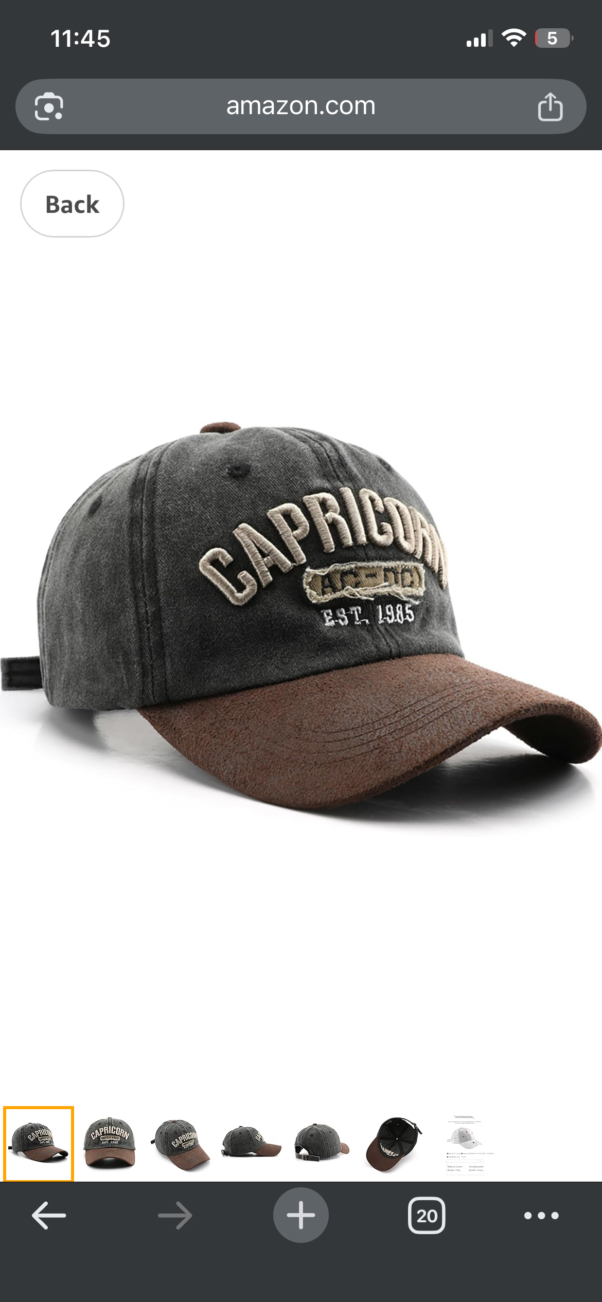 Capricorn cap
