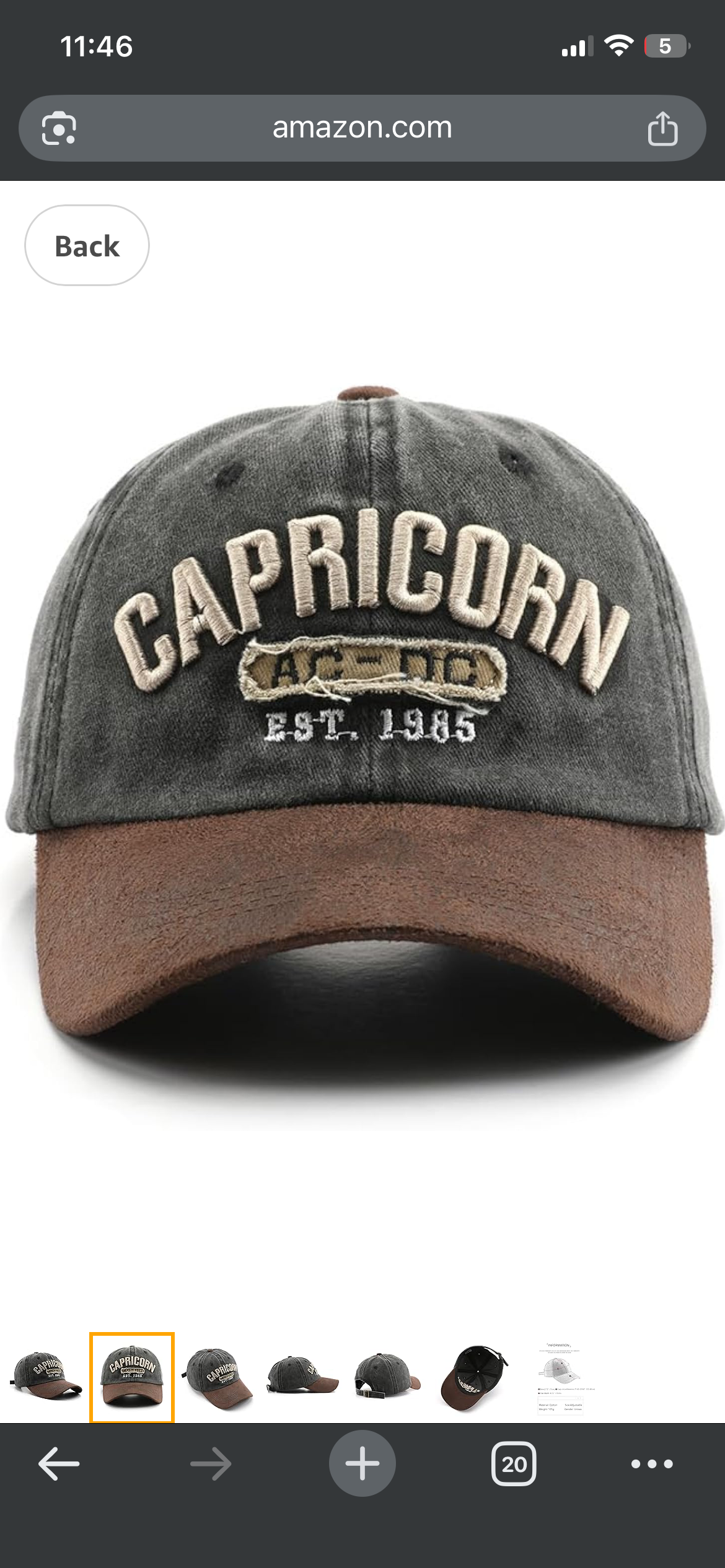 Capricorn cap