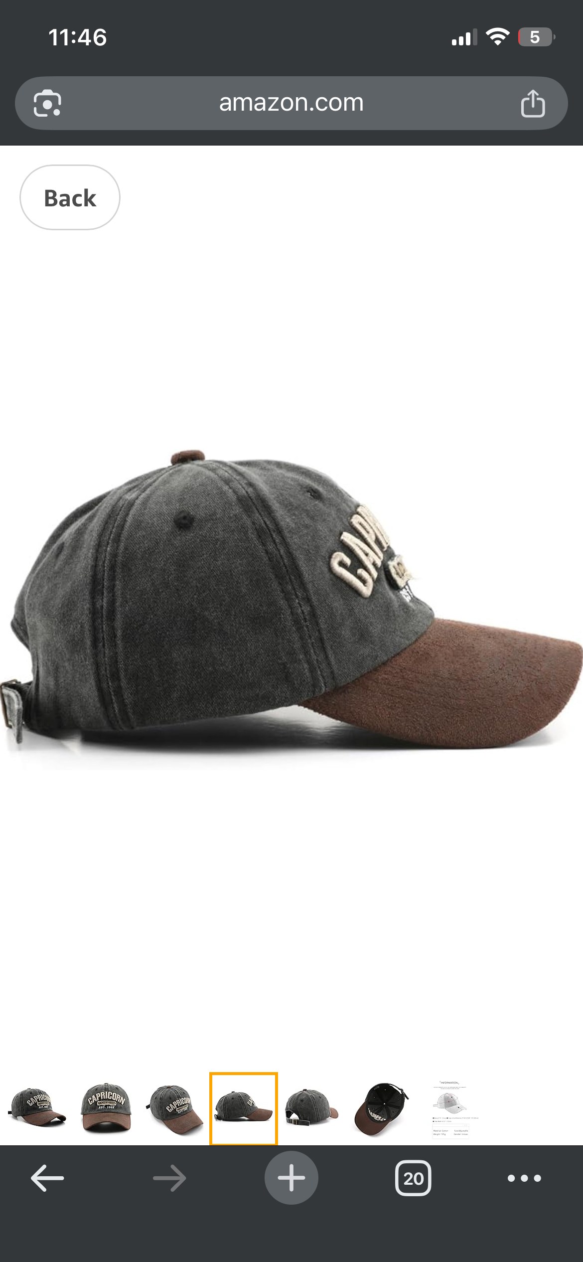 Capricorn cap