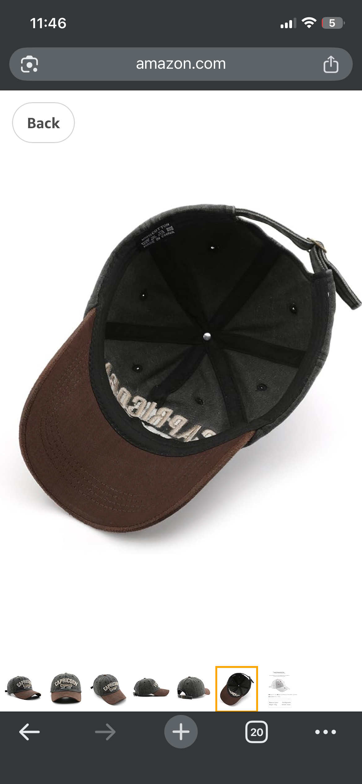 Capricorn cap
