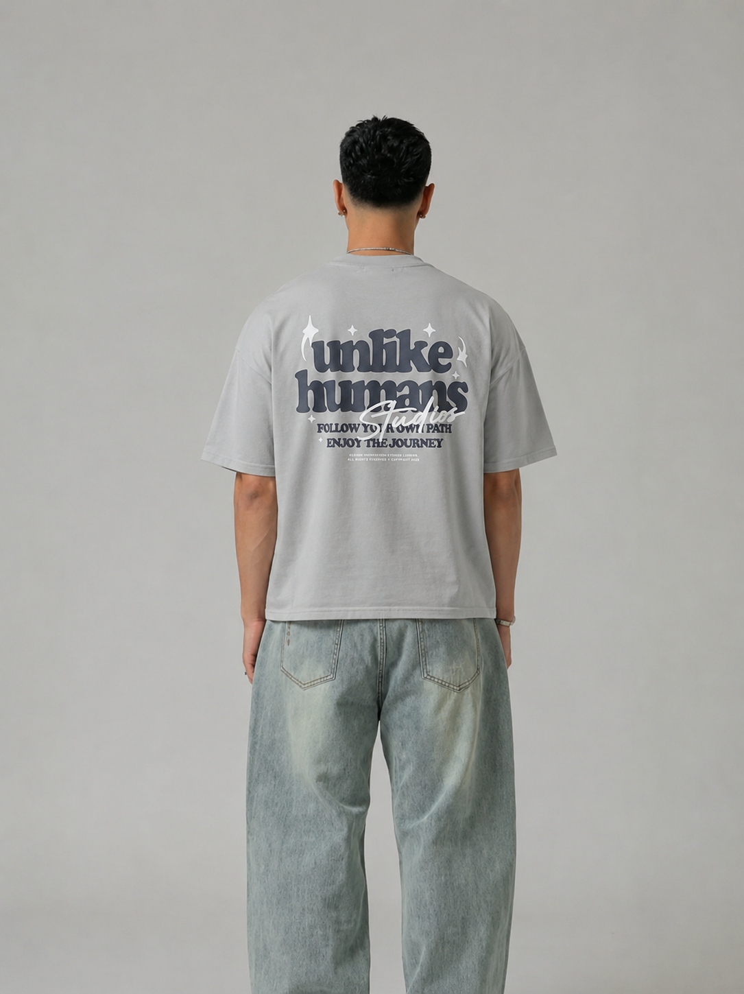 Unlike humans Oversized Tshirt