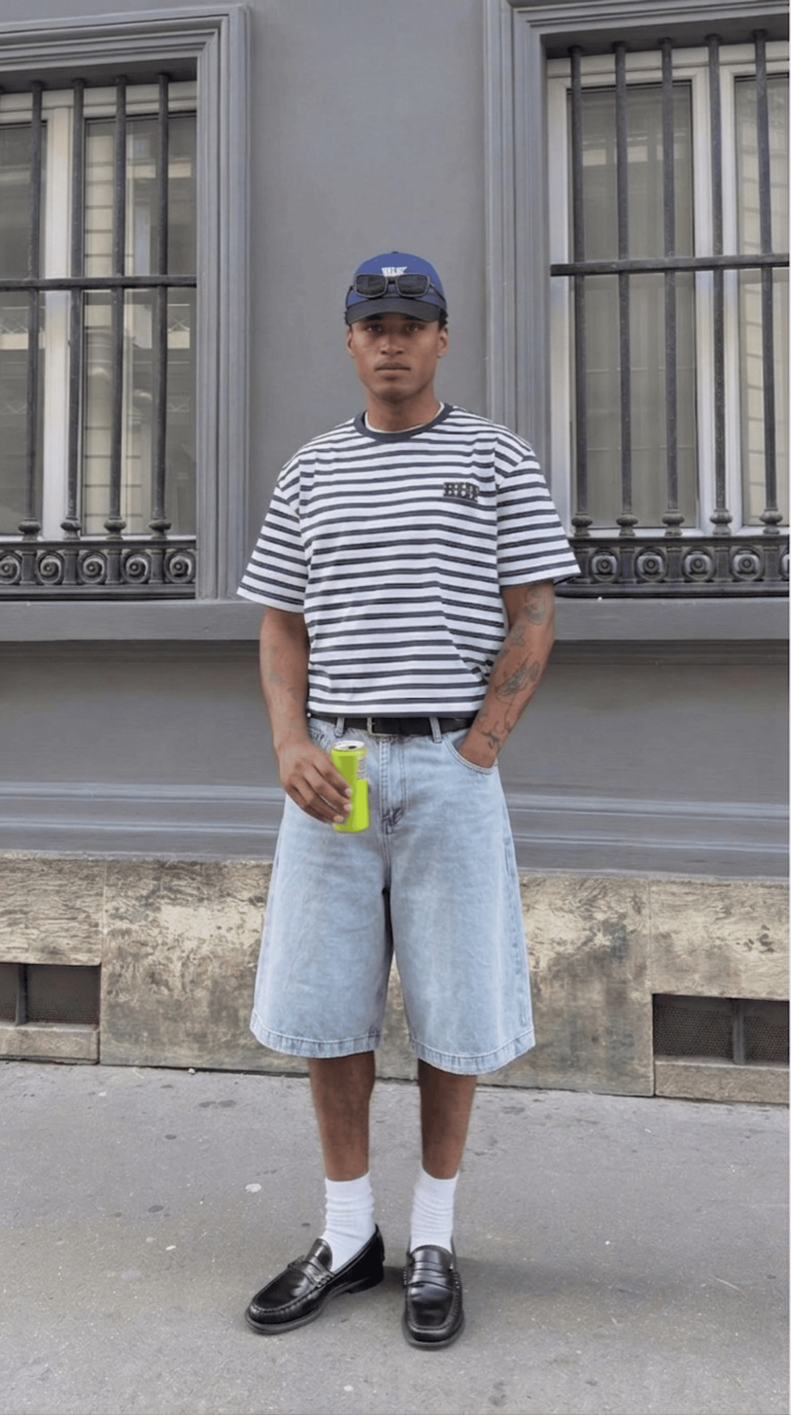 Ice blue Jort