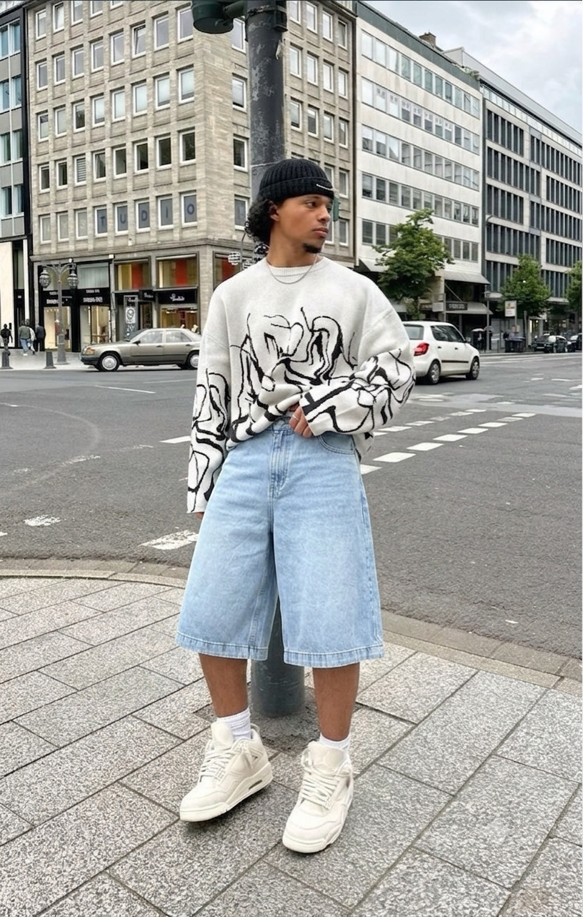 Ice blue Jort