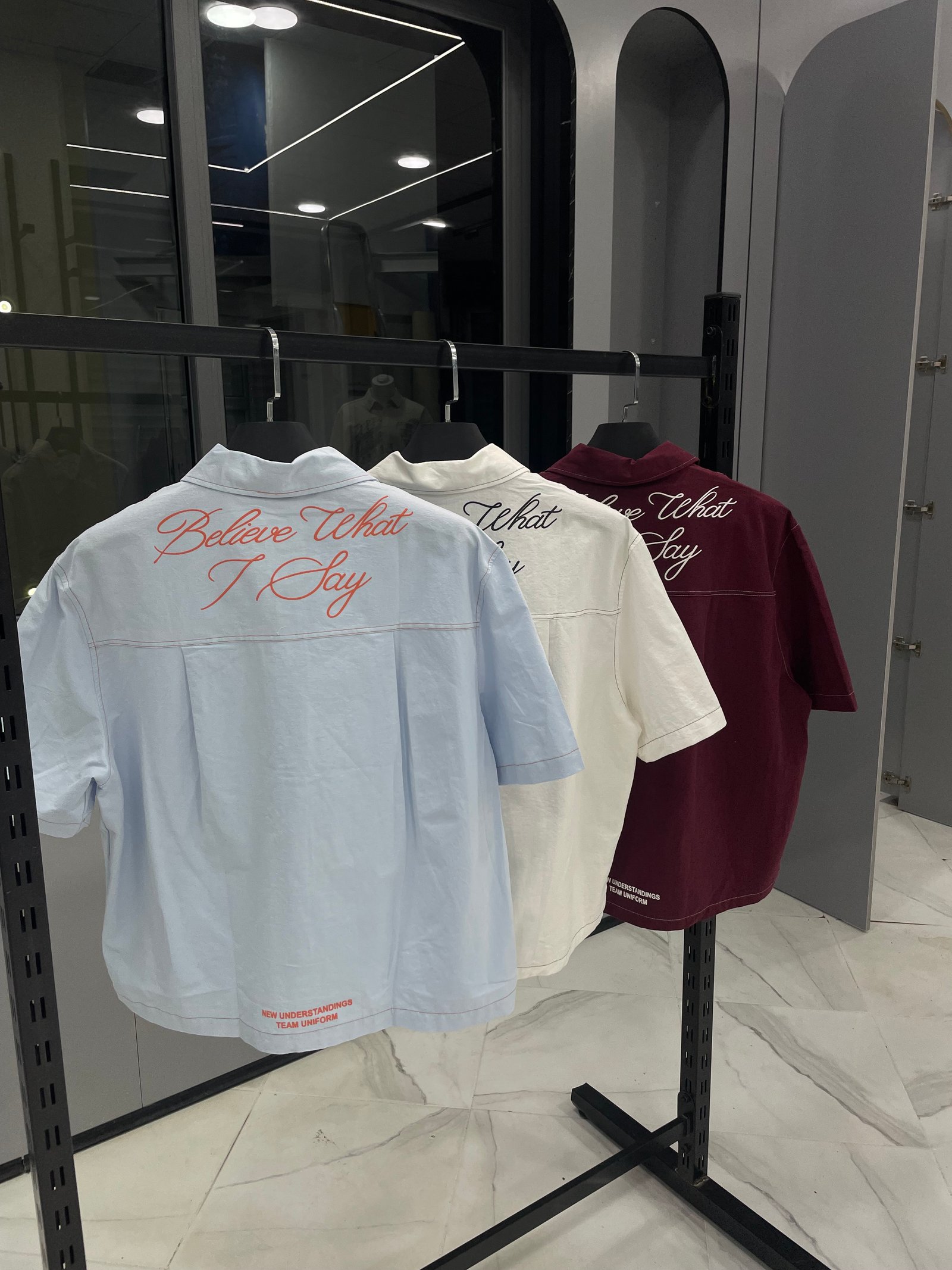 Believe what i say Cropped shirt