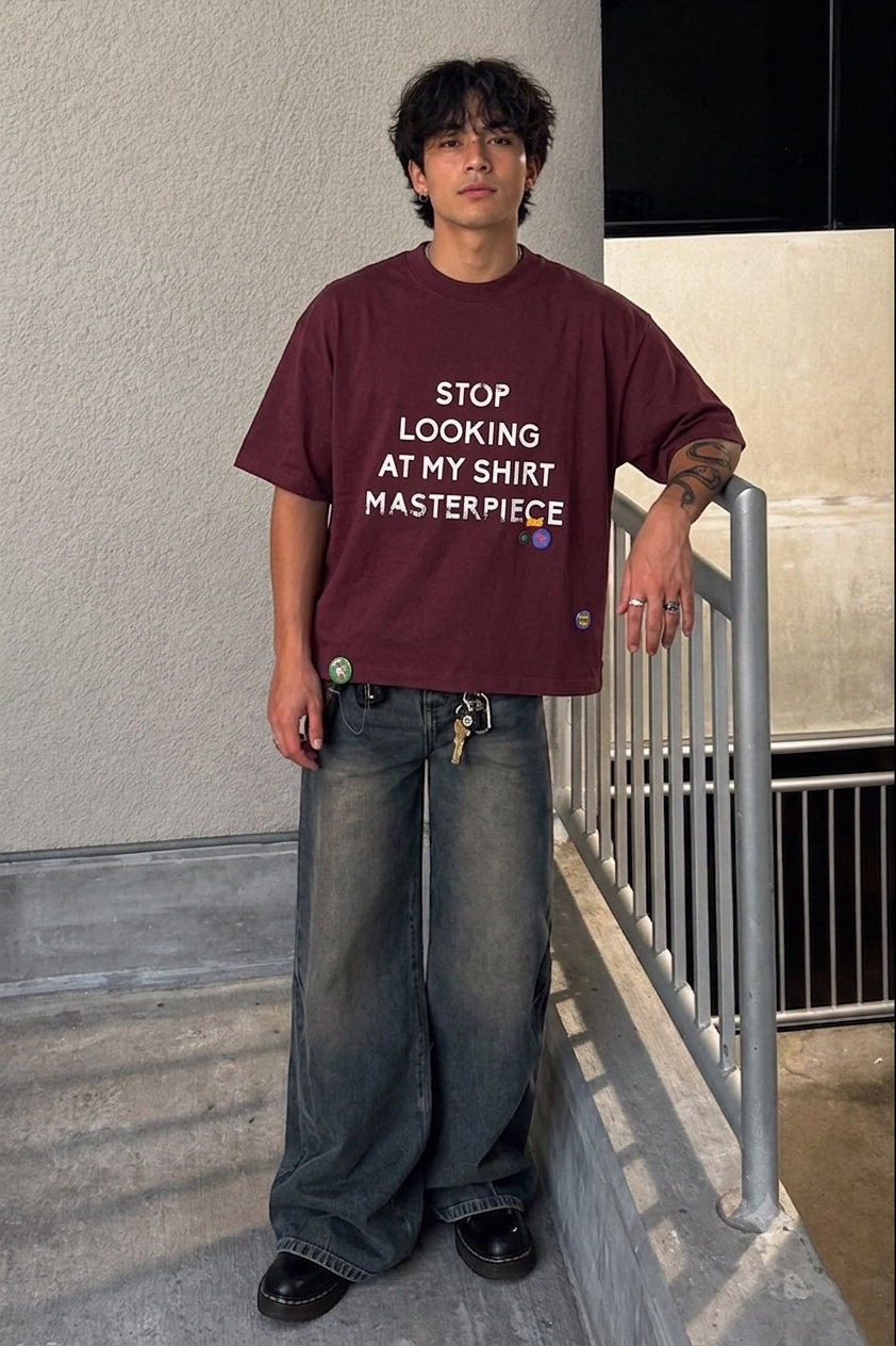 Masterpiece cropped Tshirt