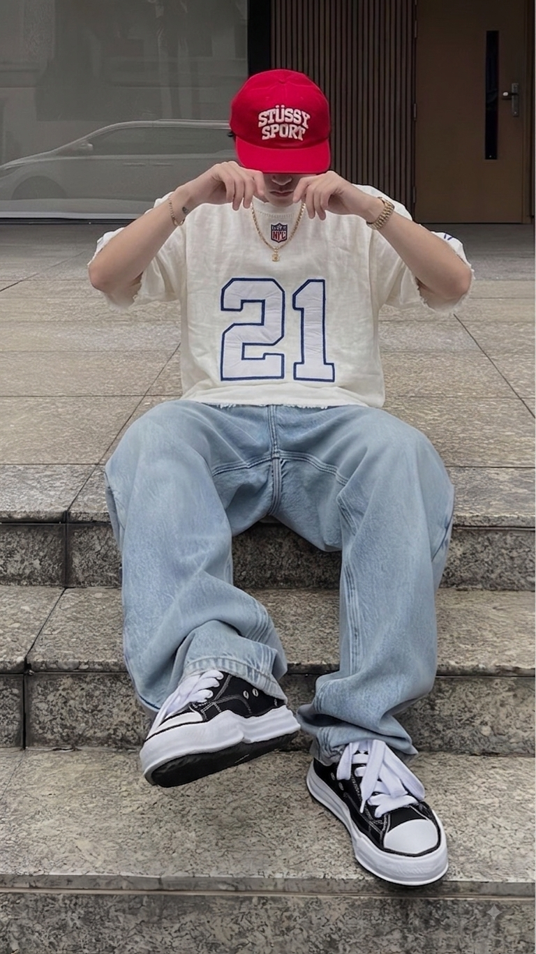 NFL boxyfit tshirt